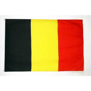 DRAPEAU BELGIQUE 150x90cm - DRAPEAU BELGE 90 x 150 cm