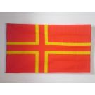 Drapeau Normandie croix de saint Olaf 150x90 cm Polyester 100D Oeillets métalliques