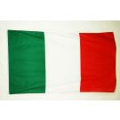 Drapeau Italie 150x90 cm | Drapeau italien Polyester léger Oeillets métalliques