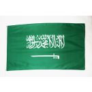 Drapeau Arabie Saoudite 150x90 cm | Drapeau saoudien Polyester léger Oeillets métalliques