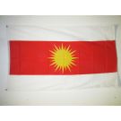 Drapeau Yesidi nouveau 150x90 cm Polyester 100D Oeillets métalliques