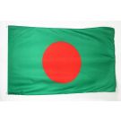 Drapeau Bangladesh 150x90 cm | Drapeau bangladais Polyester 100D Oeillets métalliques