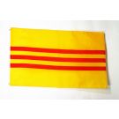 Drapeau Sud Vietnam 150x90 cm | Drapeau vietnamien Polyester 100D Oeillets métalliques