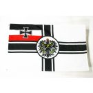 Drapeau Allemagne WWI 150x90 cm | Drapeau allemand Polyester 100D Oeillets métalliques