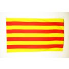 Drapeau Catalogne 150x90 cm | Drapeau catalan Polyester 100D Oeillets métalliques