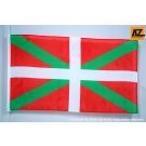 Drapeau Pays Basque 150x90 cm | Drapeau basque Polyester léger Oeillets métalliques