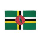 Drapeau Dominique 150x90 cm | Drapeau dominiquais Polyester 100D Oeillets métalliques