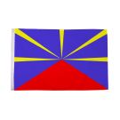 Drapeau La Réunion 150x90 cm | Drapeau réunionais Polyester 100D Oeillets métalliques