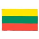 Drapeau Lituanie 150x90 cm | Drapeau lituanien Polyester 100D Oeillets métalliques