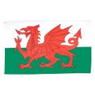 Drapeau Pays de Galles 150x90 cm | Drapeau gallois Polyester 100D Oeillets métalliques