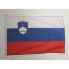 Drapeau Slovénie 150x90 cm | Drapeau slovène Usage Extérieur Anneaux Plastiques