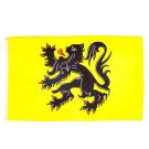 Drapeau Flandre 150x90 cm | Drapeau flamand Polyester 100D Oeillets métalliques