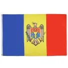 Drapeau Moldavie 150x90 cm | Drapeau moldave Polyester 100D Oeillets métalliques
