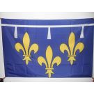 Drapeau Province Orléanais 150x90 cm Polyester 100D Fourreau pour hampe