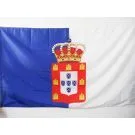 Drapeau Royaume de Portugal 1139-1910 150x90 cm Polyester 100D Fourreau pour hampe