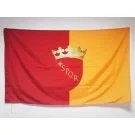 Drapeau Ville de Rome avec armes 150x90 cm Polyester 100D Fourreau pour hampe