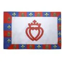Drapeau Armoiries de la Vendée 150x90 cm Polyester 100D Fourreau pour hampe