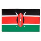 Drapeau Kenya 150x90 cm | Drapeau kenyan Polyester 100D Oeillets métalliques