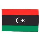 Drapeau Libye 150x90 cm | Drapeau libyen Polyester 100D Oeillets métalliques