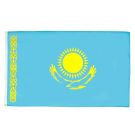 Drapeau Kazakhstan 150x90 cm | Drapeau kazakh Polyester 100D Oeillets métalliques