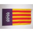 Drapeau Mayorque 150x90 cm | Drapeau majorcain Polyester 100D Oeillets métalliques