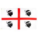 Drapeau Sardaigne 150x90 cm | Drapeau sarde Polyester 100D Oeillets métalliques