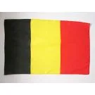 Drapeau Belgique 250x150 cm | Drapeau belge Polyester 100D Fourreau pour hampe