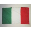 Drapeau Italie 150x90 cm | Drapeau italien Polyester léger Fourreau pour hampe