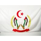 Drapeau Armes Front Polisario Sahara Occidental 150x90 cm Polyester 100D Fourreau pour hampe