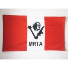 Drapeau Mouvement révolutionnaire Tupac Amaru du Pérou 150x90 cm Polyester 100D Fourreau pour hampe
