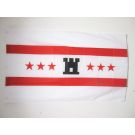 Drapeau Province de Drenthe 150x90 cm Polyester 100D Fourreau pour hampe