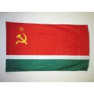Drapeau République socialiste soviétique de Lituanie 1940-1990 150x90 cm Polyester 100D Fourreau pour hampe