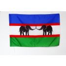Drapeau Caprivi indépendantiste en Namibie 90x60 cm Polyester 100D Fourreau pour hampe