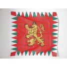 Drapeau Etendard royal de Bulgarie 1908-1940 90x90 cm Polyester 100D Fourreau pour hampe