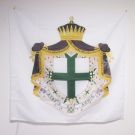 Drapeau Ordre de Saint-Lazare de Jérusalem 90x90 cm Polyester 100D Fourreau pour hampe