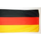 Drapeau Allemagne 150x90 cm | Drapeau allemand Polyester léger Fourreau pour hampe