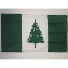 Drapeau Île Norfolk 150x90 cm Polyester 100D Oeillets métalliques