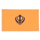 Drapeau Religion sikhiste 150x90 cm Polyester 100D Oeillets métalliques