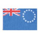 Drapeau Iles Cook 150x90 cm | Drapeau cookien Polyester 100D Oeillets métalliques