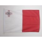 Drapeau Malte 150x100 cm | Drapeau maltais Usage Extérieur Oeillets métalliques