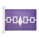 Pavillon nautique Iroquois du Canada 45x30 cm Anneaux Plastiques