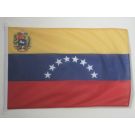 Drapeau Vénézuela 150x90 cm | Drapeau vénézuelien Usage Extérieur Anneaux Plastiques