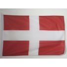 Drapeau Savoie 90x60 cm | Drapeau savoyard Usage Extérieur Anneaux Plastiques