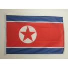 Drapeau Corée du Nord 90x60 cm | Drapeau nord coréen Usage Extérieur Anneaux Plastiques