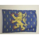 Drapeau Franche-Comté 90x60 cm | Drapeau franc-comtois Usage Extérieur Anneaux Plastiques