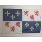 Drapeau Picardie 90x60 cm | Drapeau picard Usage Extérieur Anneaux Plastiques