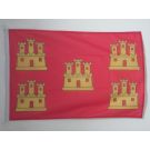 Drapeau Poitou-Charentes 90x60 cm | Drapeau picto-charentais Usage Extérieur Anneaux Plastiques