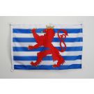 Drapeau Luxembourg avec lion 90x60 cm Usage Extérieur Anneaux Plastiques