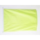 Drapeau Unicolore Jaune 90x60 cm Usage Extérieur Anneaux Plastiques