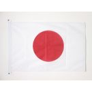 Drapeau Japon 90x60 cm | Drapeau japonais Usage Extérieur Anneaux Plastiques